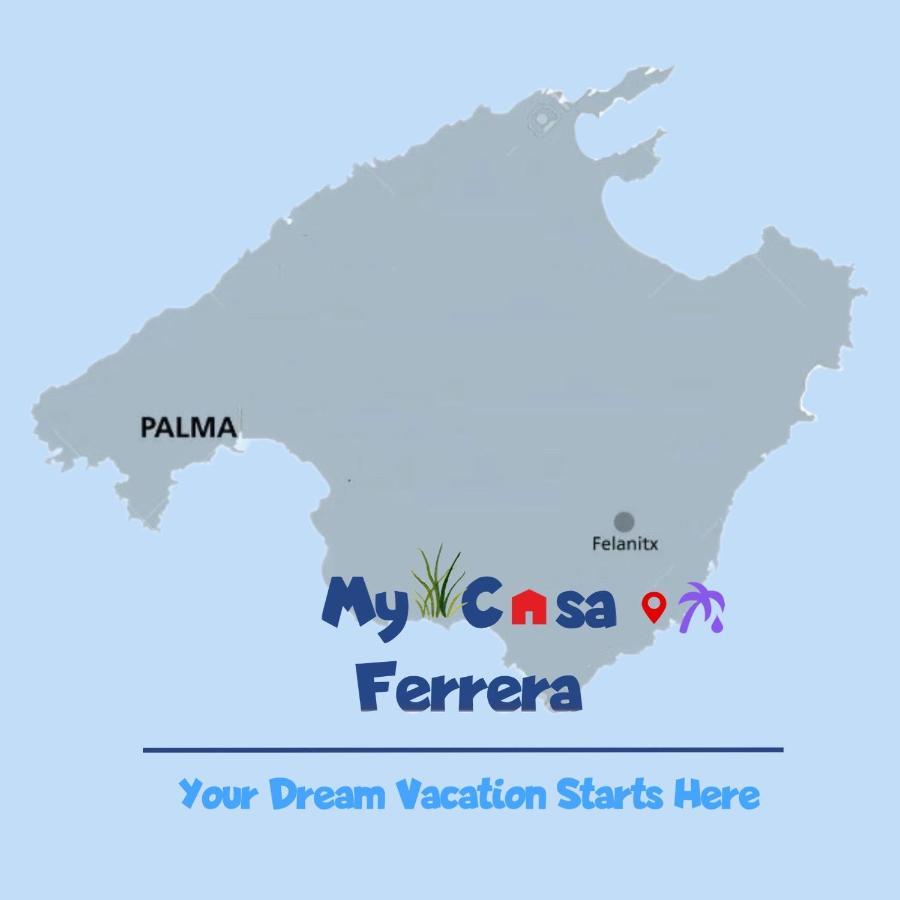 My Casa Ferrera Βίλα Cala Ferrera  Εξωτερικό φωτογραφία